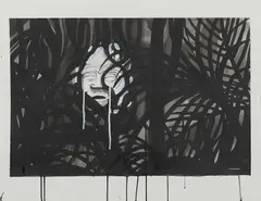Edouard Baribeaud, Les larmes de Traore, 2010, Papier