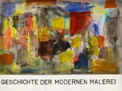 Marcel van Eeden, Geschichte der modernen Malerei, 2001 (?), Nerostift und Aquarell auf Bütten