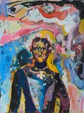 Marcel Eichner, Ohne Titel (Kamerad), 2008, Acryl auf Leinwand