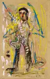 Marcel Eichner, Ohne Titel (Staufenberg nackt), 2005, Mischtechnik auf Leinwand