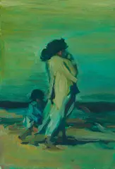 Tom Ellis, The Gypsy Mother (Version 1), 2011, Öl auf Holz