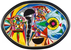 Joachim Elzmann, Ohne Titel VI, 2009/10, Acryl auf Holz