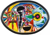 Joachim Elzmann, Ohne Titel VI, 2009/10, Acryl auf Holz