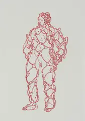 Bea Emsbach, a.d.W. Beutezüge, Tinte auf Papier