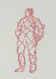 Bea Emsbach, a.d.W. Beutezüge, Tinte auf Papier