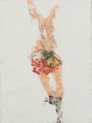 Valérie Favre, "Lapine Univers", 2010/2011, Öl auf Leinwand