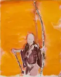 Mitja Ficko, Kyudo I, 2010, Öl auf Leinwand