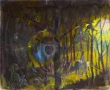 Mitja Ficko, "Gottverlirer", 2008/2009, Öl auf Leinwand