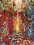 Mitja Ficko, "Labirint IV", 2011, Öl auf Leinwand
