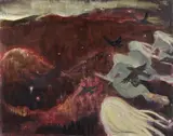 Mitja Ficko, "Die Weiße Nacht", 2012, Öl auf Leinwand
