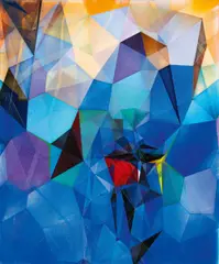 Shannon Finley, "Violet Execution", 2009, Acryl auf Leinwand