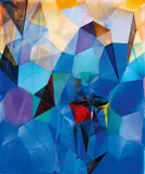 Shannon Finley, "Violet Execution", 2009, Acryl auf Leinwand