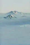 Ralph Fleck, "Alpenstück 1/VII", 1999, Öl auf Leinwand