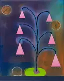 Fabian Fobbe, "Nachtleuchter", 2012, Öl auf Leinwand