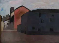 David Michie, A CORNER IN FIFE, oil on canvas