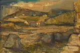 Danny Ferguson, VIEW FROM THE SHORE, oil on canvas