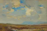 William Miller Frazer, MACHRIE MOOR, ARRAN, oil on canvas laid to board