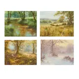 David Dipnall, THE FOUR SEASONS; SPRING, SUMMER, AUTUMN, WINTER, oil on canvas (4)