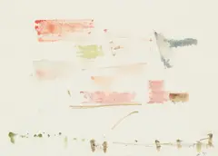 William Johnstone, ABSTRACT FORMS, watercolour