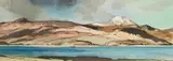 Tom Shanks, THE SOUND OF SLEAT FROM SKYE, watercolour and pen