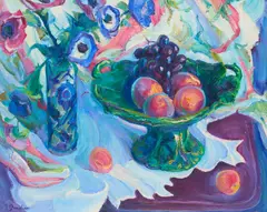 Josephine Graham, FRUIT BOWL, oil on canvas