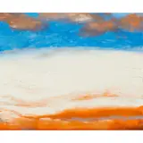 Albert Houthuesen, FULL FLOOD, HIGH TIDE, acrylic on board