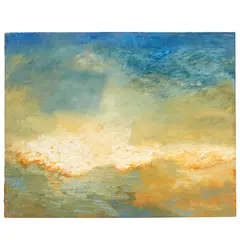 SEA MIST by Albert Houthuesen, acrylic on board, sold Jun 2026