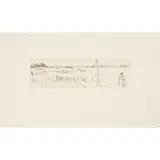 Elizabeth Blackadder, FISHING NETS, BURANO (ALLAN 89), Etching, 1/30