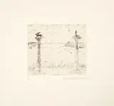 Elizabeth Blackadder, PIAZZETTA (ALLAN 92), Etching, 21/30