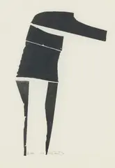 Willie Rodger, THE MODEL, 2000, Linocut, A/P