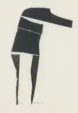 Willie Rodger, THE MODEL, 2000, Linocut, A/P