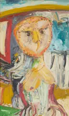John Bellany, OWLWOMAN, 1992, oil on canvas