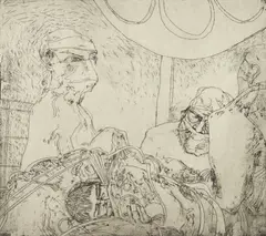John Bellany, THE OPERATION, Etching, 13/30