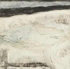Padraig Macmiadhachain, FOSSILS IN THE STONE II - PURBECK, oil on board
