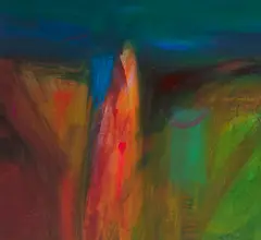 Simon Laurie, LANARK MUIR, mixed media