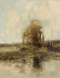 William Alfred Gibson, WIND AND WATER, oil on canvas