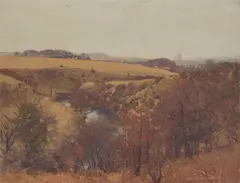 George Houston, LINN OF CAAF, DALRY, oil on canvas