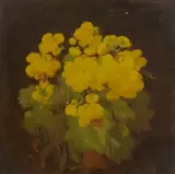 Stuart Park, STILL LIFE OF YELLOW FLOWERS, oil on canvas