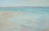 Robert Burns, SUMMER HAZE, IONA, oil on canvas