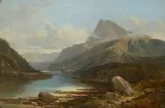Joseph Adam, GLENCOE, oil on canvas