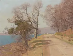George Houston, LOCH FYNE, oil on canvas