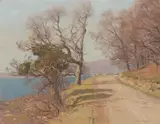 George Houston, LOCH FYNE, oil on canvas