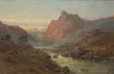 Alfred de Breanski Senior, THE WESTERN HIGHLANDS, oil on canvas