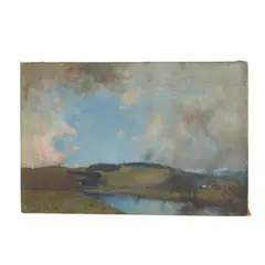 James Paterson, NOVEMBER ON THE CAIRN, MONIAIVE, oil on canvas