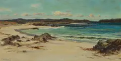 Alexander Lawson, THE WEST SANDS OF IONA, oil on canvas