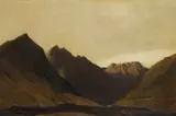 David Young Cameron, THE PEAKS, oil on canvas