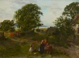William McTaggart, CHILDREN BY A STREAM