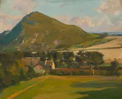 John Lavery, BERWICK LAW, Oil on canvas