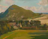 John Lavery, BERWICK LAW, Oil on canvas