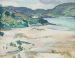 Samuel Peploe, MORAR, oil on panel